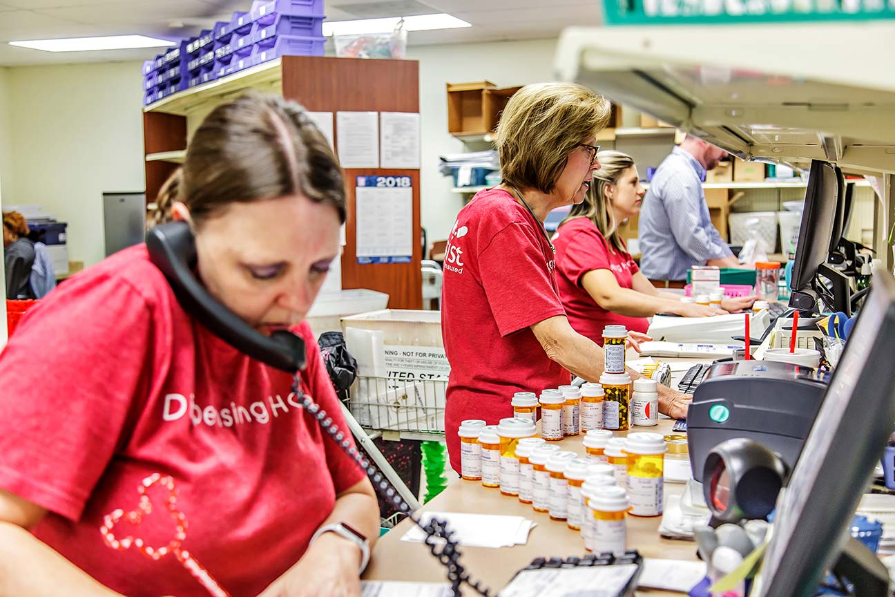 NC MedAssist fulfilling scripts and providing patient care